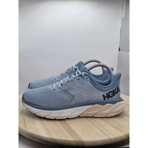 Women's 7 D Wide - HOKA One One Arahi 5 Running Shoes Blue Fog/Provincial Blue